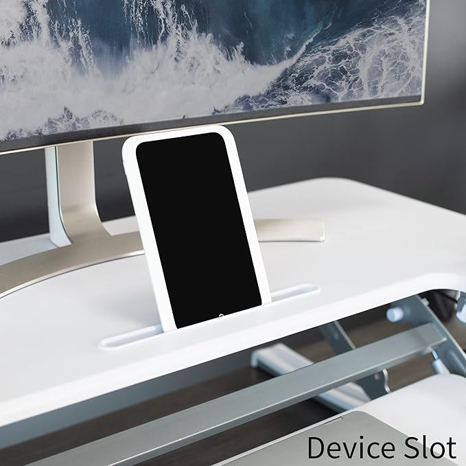 VIVO 42 inch Height Adjustable Stand Up Desk Converter, V Series, Quick Sit to - Image 8