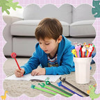 BESARME 60 PCS Cartoon Fun Pens - Image 6