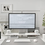ROCDEER Bamboo Monitor Stand Riser