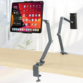 Houele Tablet Stand Holder, Adjustable Foldable Tablet Arm iPad Desk Mount by Houele