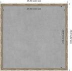 Amanti Art Silver Framed Magnetic Board 26x26 Medium Vision Board - Image 2