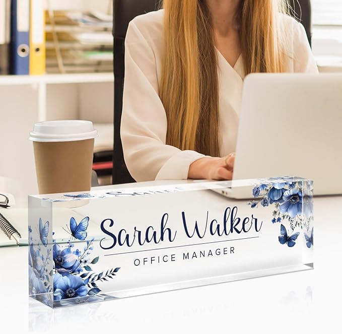 Desk Name Plate Personalized, Custom Name Plates - Image 4