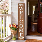 Farmhouse Wooden Merry Christmas Welcome Sign Stand - Image 2
