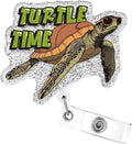 Aoryalps Turtle Time Retractable Badge Reel Holder Retractable by Unknown
