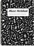 MAXCURY Blank Sheet Music Composition Manuscript Staff Paper Art Music Notebook by MAXCURY