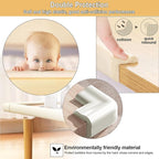 Baby Proof Corners and Edges Protector 10ft Edge+4 Corner Guard, Fireplace Baby - Image 5