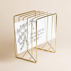 U Brands Metal Letter Sorter, Desktop Accessory, Vena Collection - Image 3