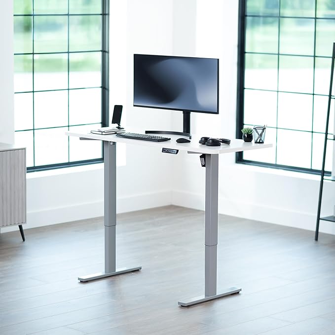 VIVO Electric 60 x 24 in Standing Desk, Memory Height Adjustment, 1B Series - Image 2