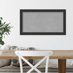 Amanti Art Black Framed Magnetic Board 15x27 Small Vision Board - Image 5
