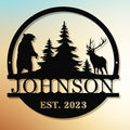 Personalized Metal Signs for Outdoor, Personalized Family Name Sign, Custom by HYTSIGN