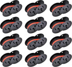 12-Pack Canon Calculator Ribbon Red/Black – 18ft x 0.5in Sharp EL-1197PIII by Home