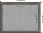 Amanti Art Grey Framed Magnetic Board 21x27 Medium Vision Board - Image 4