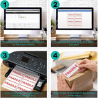 2x4 Labels Sticker Paper - Image 3