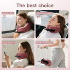 SPRFUFLY Super Soft Travel Pillow, 100% Memory Airplane Pillow - Image 6