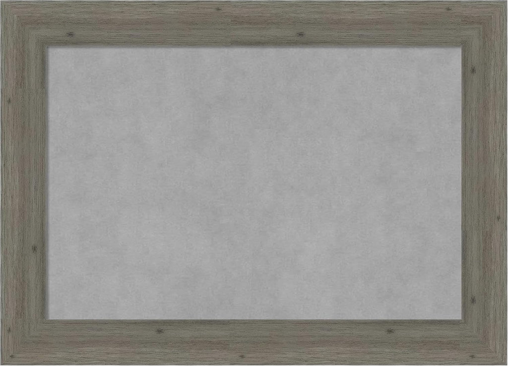 Amanti Art Grey Framed Magnetic Board 21x29 Medium Vision Board