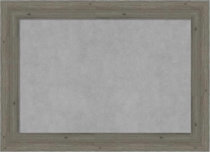 Amanti Art Grey Framed Magnetic Board 21x29 Medium Vision Board by AmantiArt