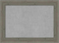 Amanti Art Grey Framed Magnetic Board 21x29 Medium Vision Board by AmantiArt