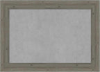 Amanti Art Grey Framed Magnetic Board 21x29 Medium Vision Board by AmantiArt