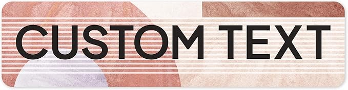 Custom Sign, Custom Street Sign, 11 Font Colors, 13 Font Styles, 4 Hole Options by MySignCenter