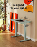 ErGear Height Adjustable Electric Standing Desk, 31.5 x 18.9 Inches Sit Stand - Image 3