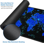 Gaming Mouse Pad, 31.5x15.7 inch Large Extended Computer Keyboard Mouse Mat - Image 4