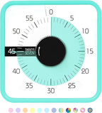 TWENTY5 SEVEN Countdown Timer 7.5 inch; 60 Minute 1 Hour Visual Timer – by TWENTY5SEVEN