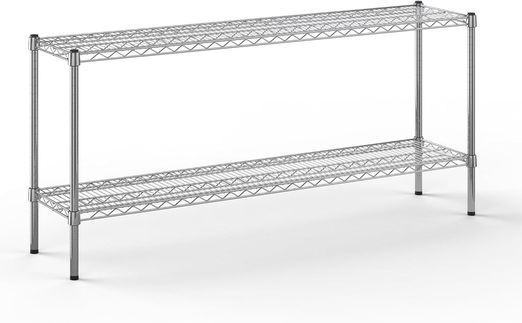 Regal Altair 14" Deep x 60" Wide x 27" Height Wire Shelving Kit | 2-Tier | NSF