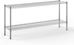 Regal Altair 14" Deep x 60" Wide x 27" Height Wire Shelving Kit | 2-Tier | NSF by Regal+Altair