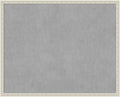 Amanti Art Silver Framed Magnetic Board 34x42 X-Large Vision Board by AmantiArt