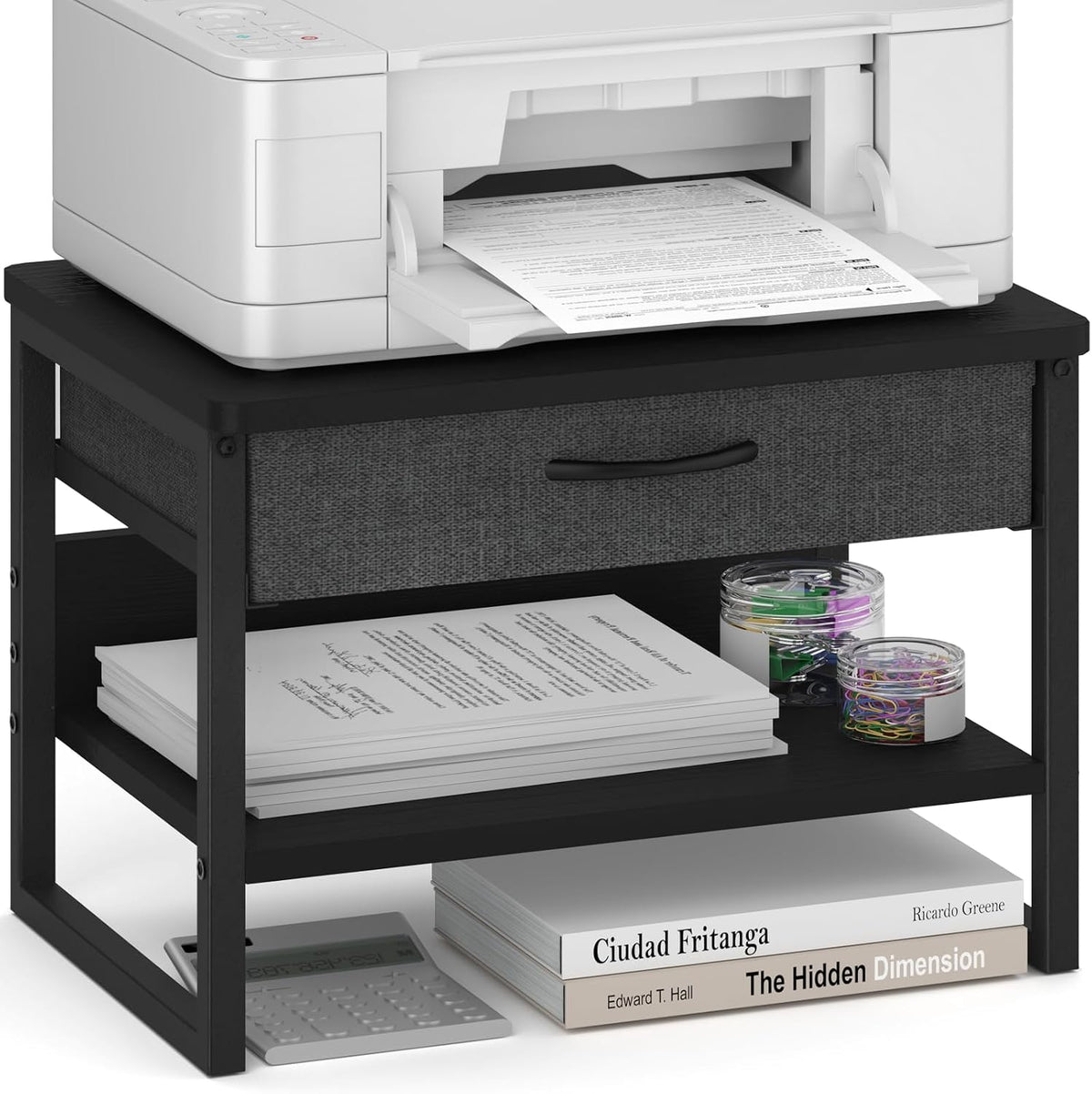 MARTY Printer Stand with Storage Drawer