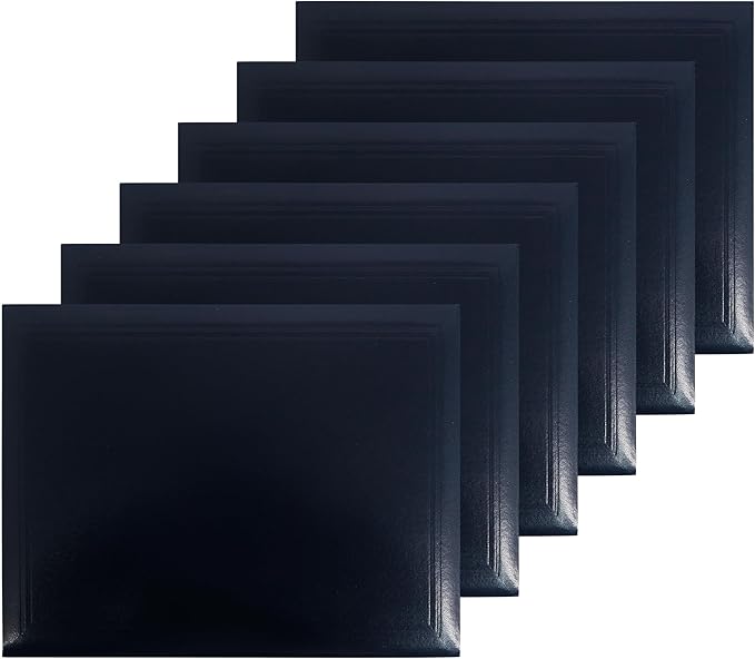 GraduationMall 8.5"x11" Smooth Padded Diploma Cover Certificate Holder Darkblue by GraduationMall%C2%AE