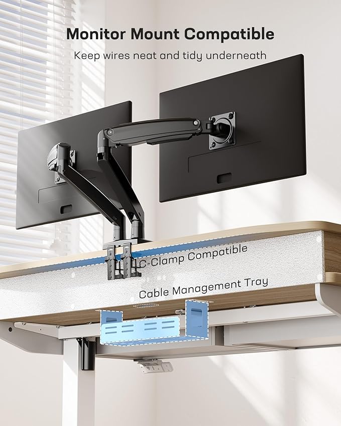 HUANUO 55 x 30 inch Electric Standing Desk - Image 6