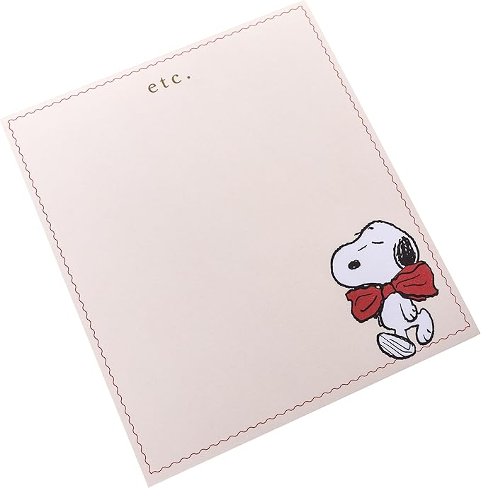 Graphique Peanuts Assorted Notepads Luxe Collection, 60 Sheets/Pad, 6.3” x 8.46” - Image 9
