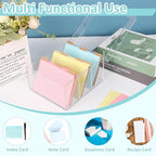 4x6 Index Card Holder Acrylic Index Card Organizer Clear Index Card Box Flash - Image 5