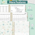 SUNEE 2026 Appointment Book, Quarter-Hourly, Weekly & Monthly - Image 6