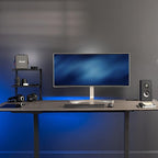 VIVO Clamp-on 13 inch Above or Below Desk 2-Tier Shelving Unit - Image 7