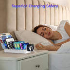 285W Charging Station for Multiple Devices, 10 Ports Fast Multi-Device Charger - Image 9