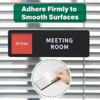 Meeting Room Office Door Sign Do Not Disturb, Versatile In-Use/Available Slider - Image 4
