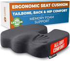5 STARS UNITED Seat Cushion for Tailbone Pain Relief – Memory Foam Cushion for by 5STARSUNITED