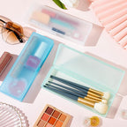 Fainne 24 Pcs Plastic Pencil Case Bulk Pencil Boxes Plastic Stationery Case - Image 6
