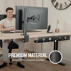 No-Drill Under Desk Cable Management Tray - Image 5