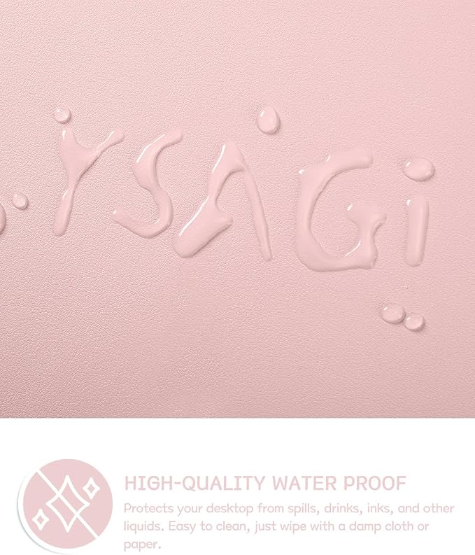 Writing Desk Pad Protector, YSAGi Anti-Slip Thin Mousepad - Image 3