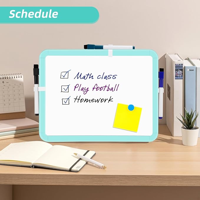 VUSIGN Small White Board Dry Erase, 8.5'' x 11'' Magnetic Dry Erase Board - Image 4