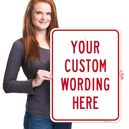 Custom Sign, Personalized Metal Signs, Customize - Image 2