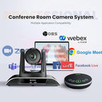 TONGVEO All-in-One Conference Room Video Camera System Al Auto-Tracking HD1080P - Image 7