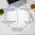 Merely Home | Ultimate Yearly, Monthly Planner | 8.25" x 11.75" | To Do List - Image 8