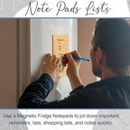 Utron 6 Pack Vintage Magnetic Notepads - Image 7