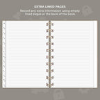 Clever Fox Password Book Spiral – Mini Internet Address & Password Organizer - Image 6