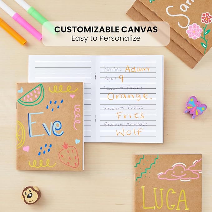 Paper Junkie Notebooks Bulk, 48 Lined Pages, 4 x 6 in Mini Journals - Image 2