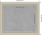 Amanti Art Silver Framed Magnetic Board 20x24 Small Vision Board - Image 4